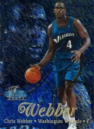 1997-98 Flair Showcase #68 Flair Showcase Row 1 Chris Webber