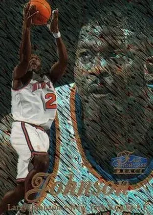 1997-98 Flair Showcase #75 Flair Showcase Row 1 Larry Johnson
