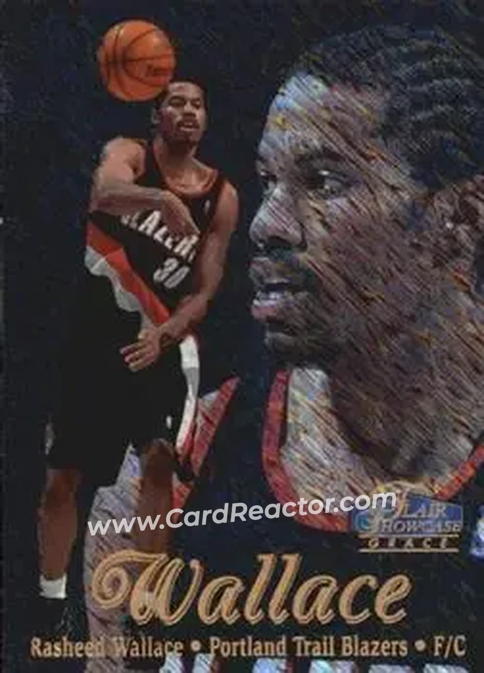 Front of Rasheed Wallace