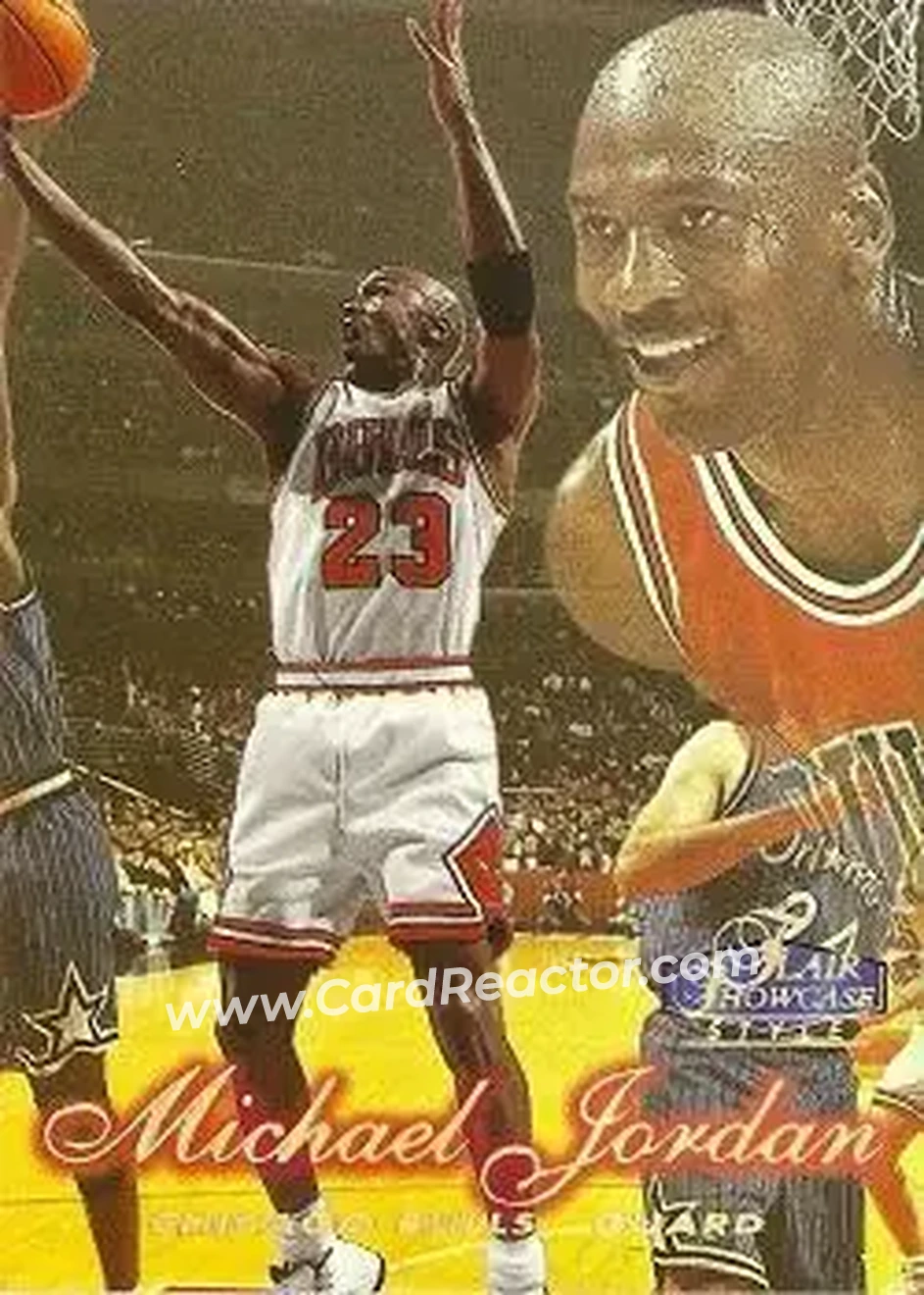 Front of Michael Jordan