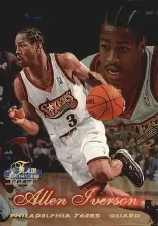 1997-98 Flair Showcase #3 Flair Showcase Row 2 Allen Iverson