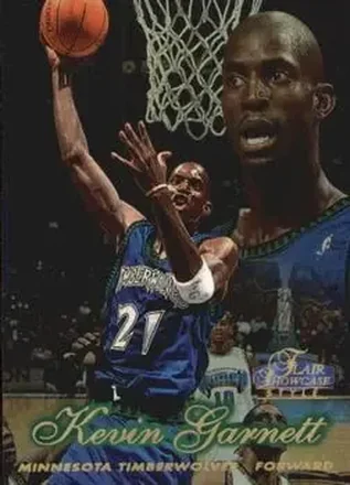 1997-98 Flair Showcase #4 Flair Showcase Row 2 Kevin Garnett