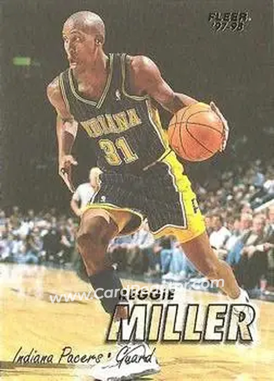 Front of Reggie Miller