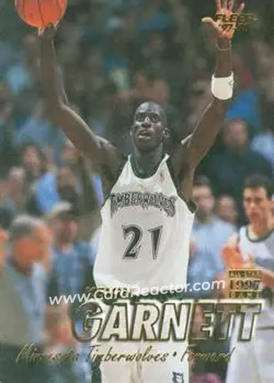 Front of Kevin Garnett