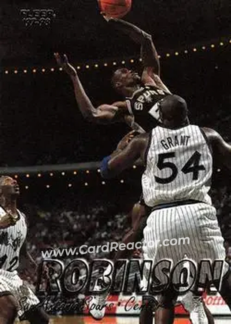 Front of David Robinson