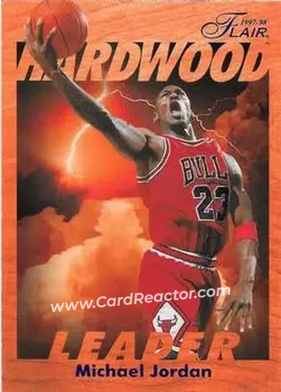 Front of Michael Jordan