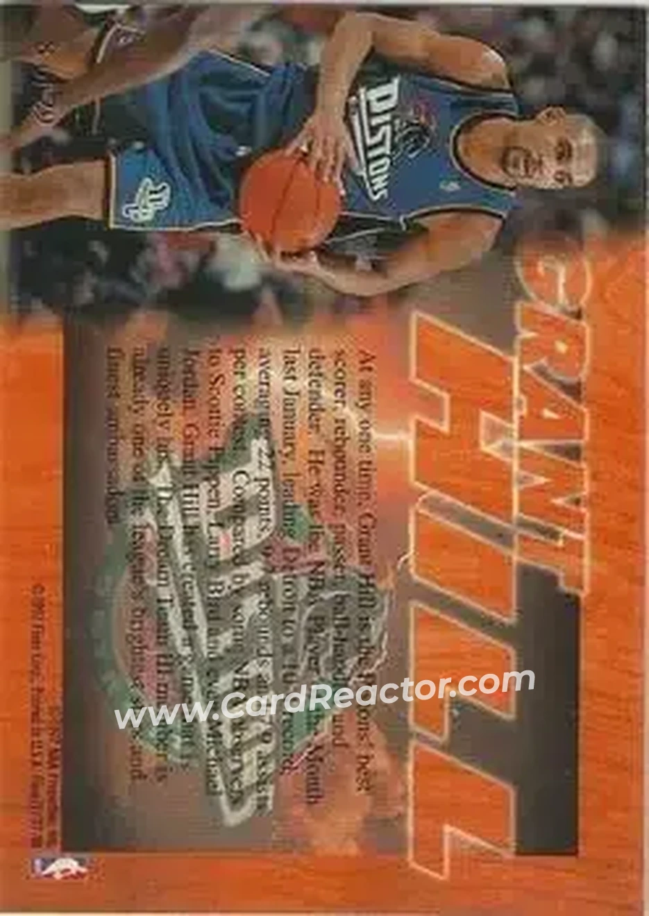 Back of Grant Hill