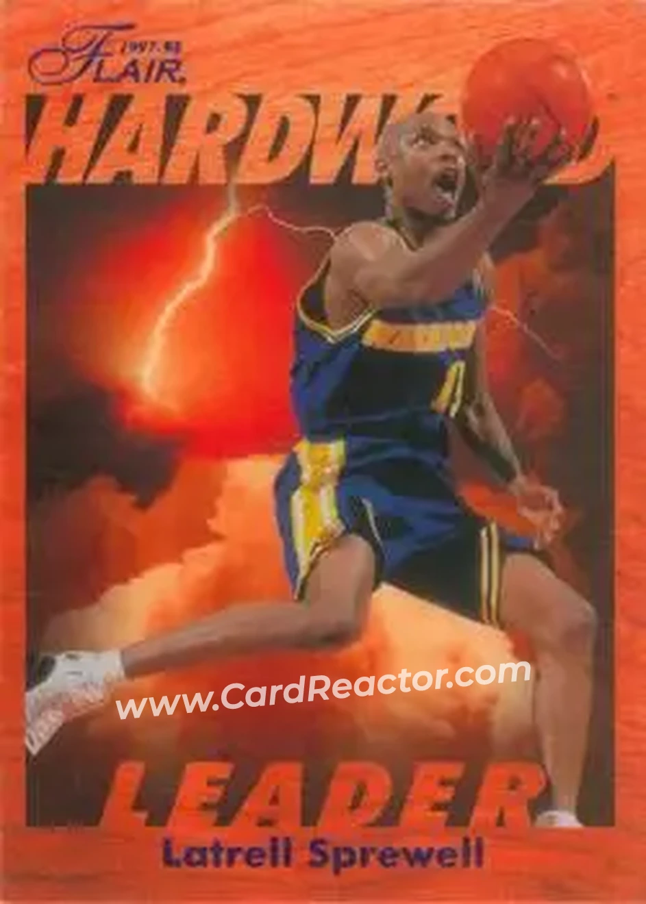 Front of Latrell Sprewell