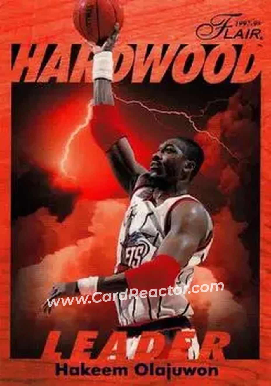 Front of Hakeem Olajuwon