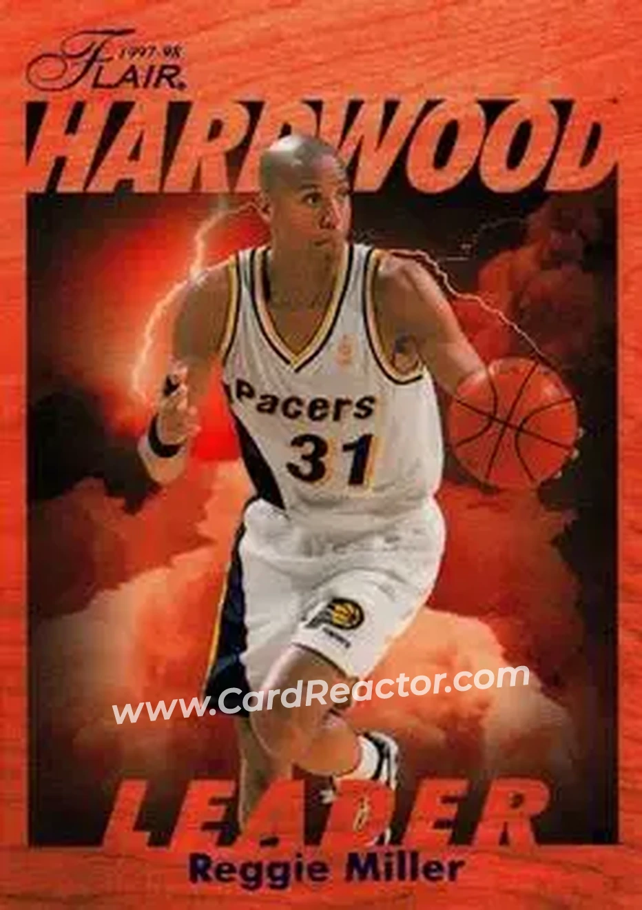 Front of Reggie Miller