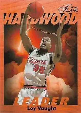 1997-98 Fleer #12 Flair Hardwood Leaders Loy Vaught