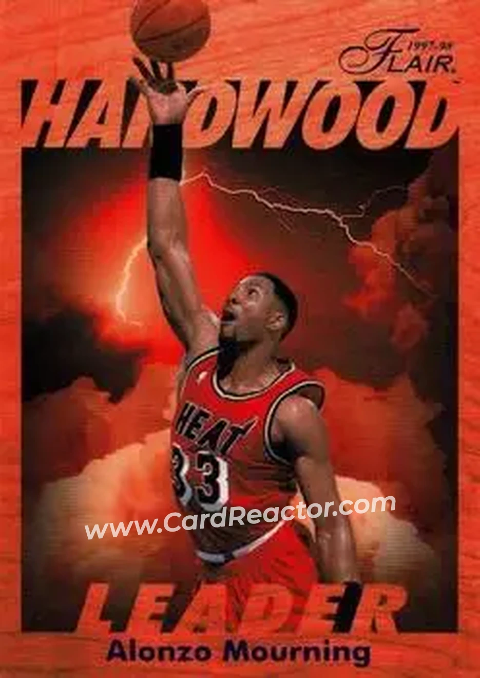 Front of Alonzo Mourning