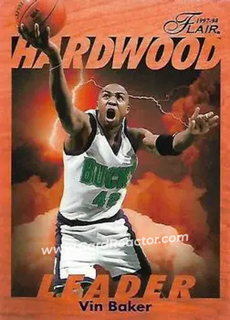Front of Vin Baker