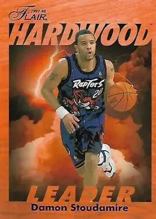 1997-98 Fleer #26 Flair Hardwood Leaders Damon Stoudamire