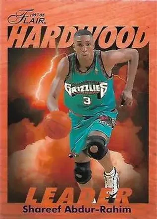 1997-98 Fleer #28 Flair Hardwood Leaders Shareef Abdur-Rahim