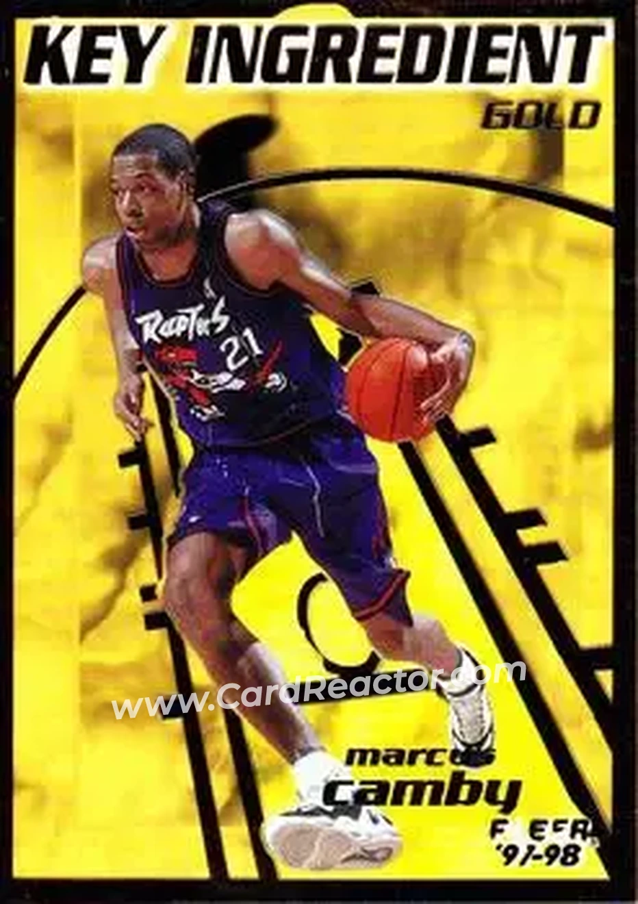 Front of Marcus Camby