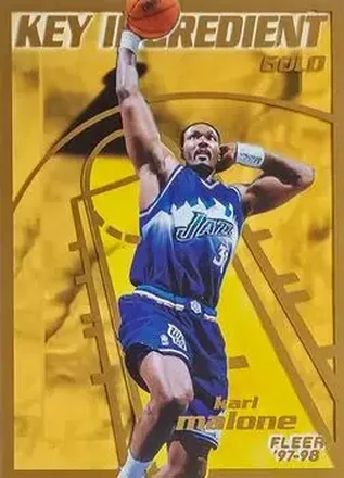 1997-98 Fleer #6 Key Ingredient Gold Karl Malone