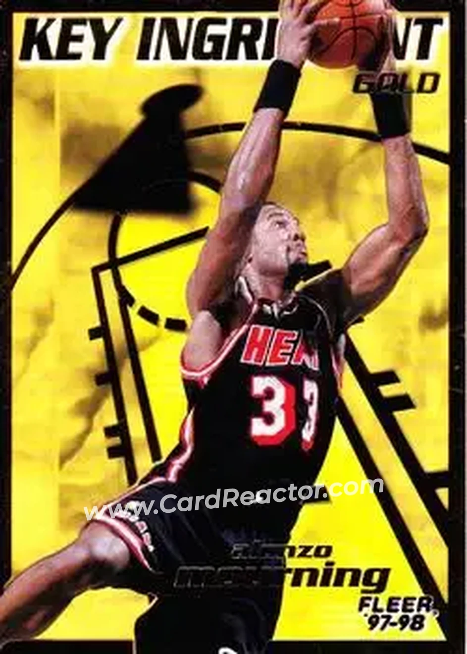 Front of Alonzo Mourning