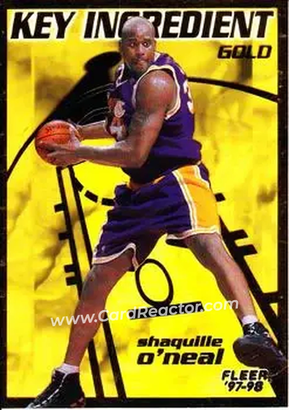 Front of Shaquille O'Neal