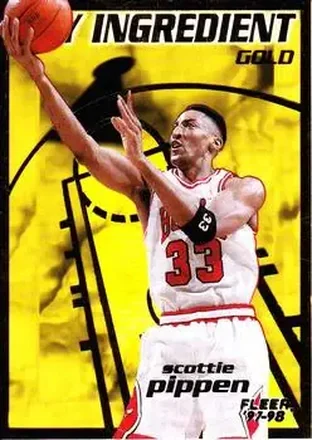 1997-98 Fleer #10 Key Ingredient Gold Scottie Pippen