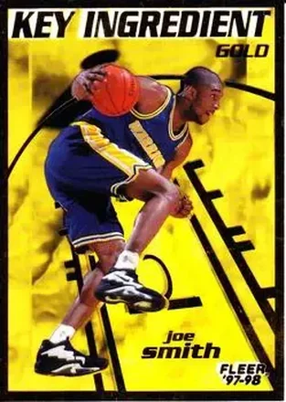 1997-98 Fleer #13 Key Ingredient Gold Joe Smith