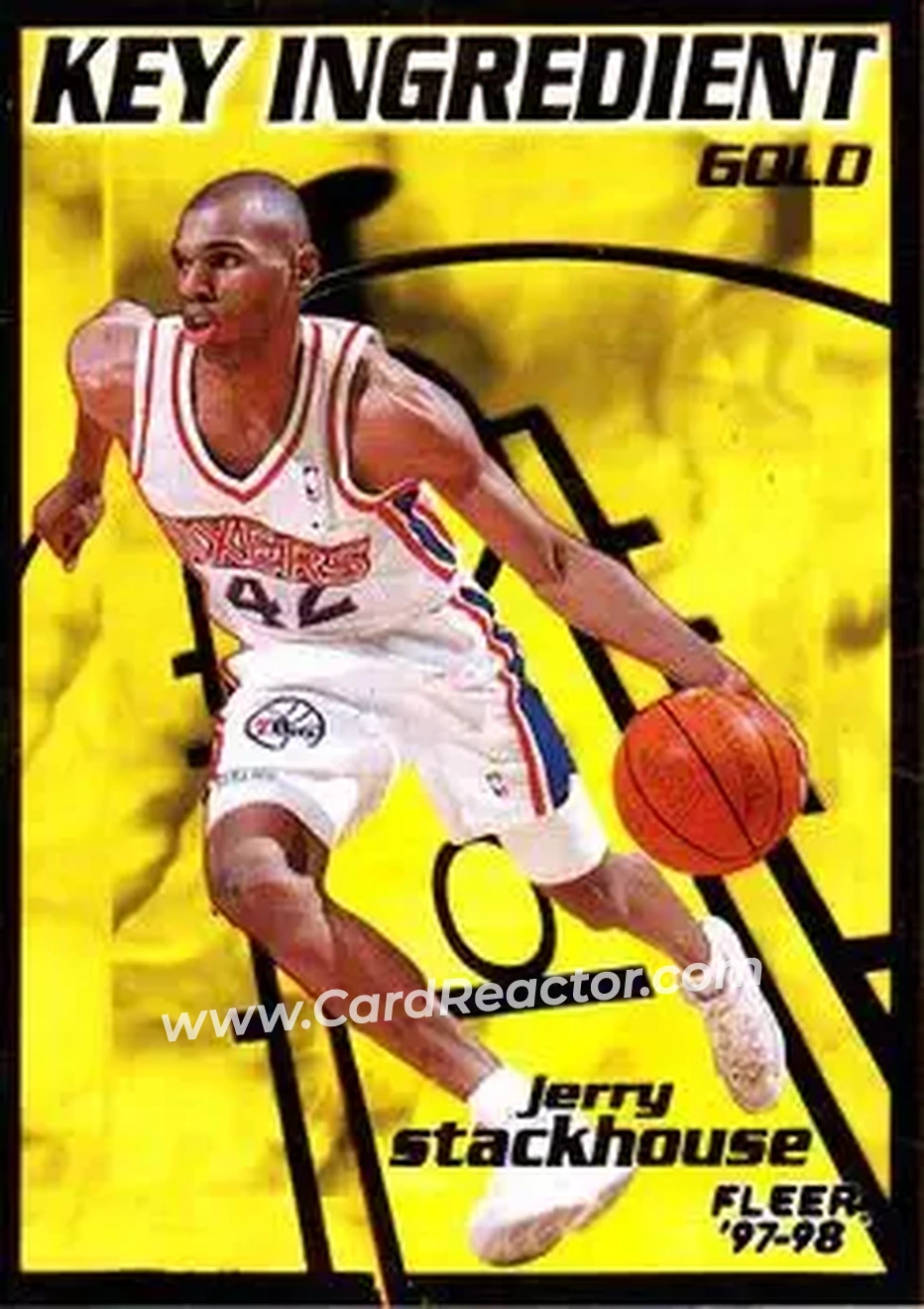 Front of Jerry Stackhouse