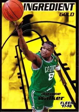1997-98 Fleer #15 Key Ingredient Gold Antoine Walker