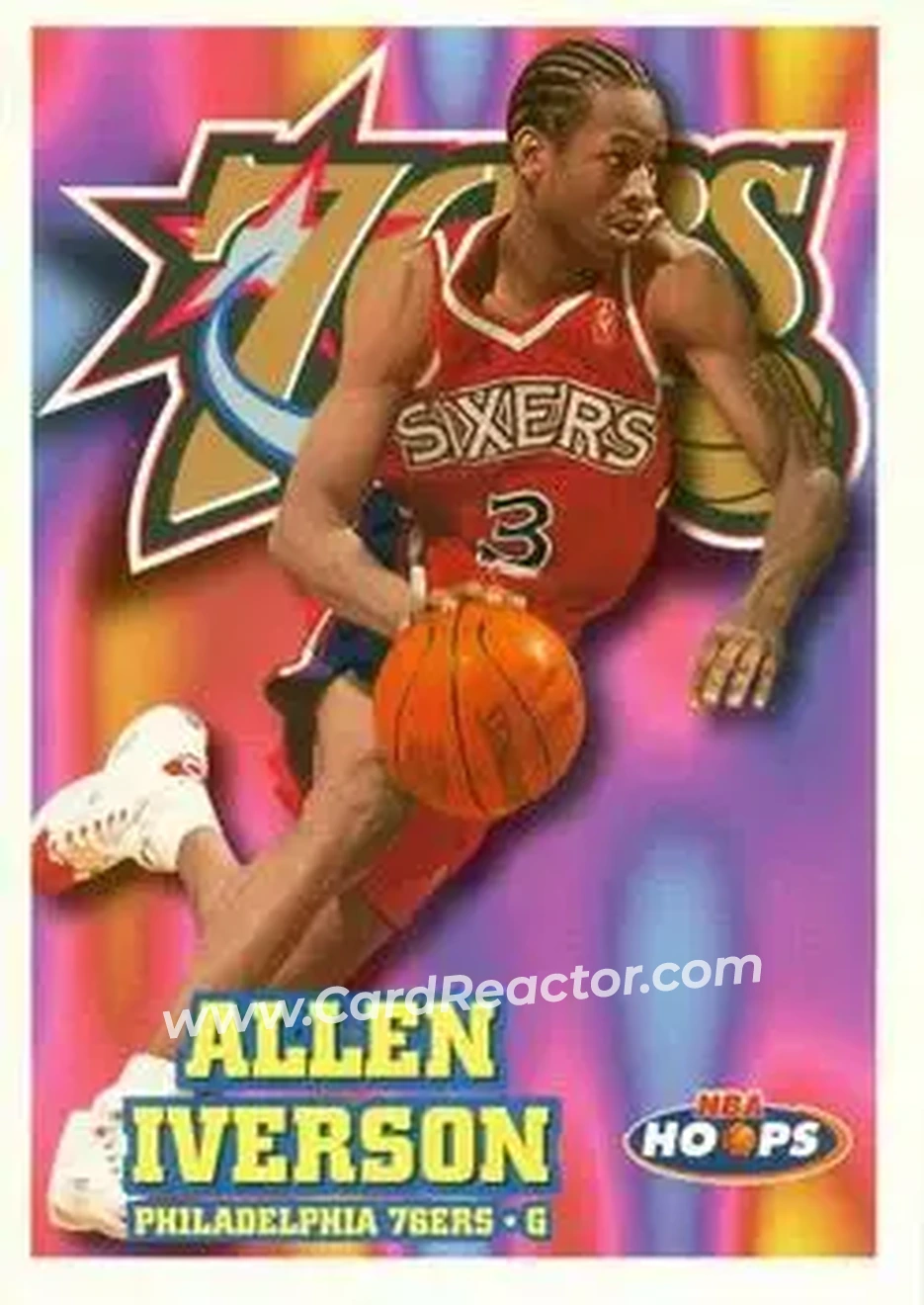 Front of Allen Iverson