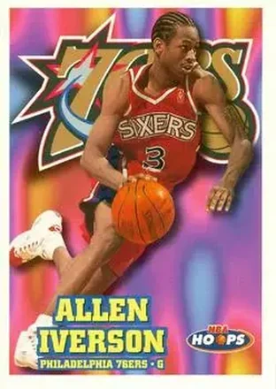 1997-98 Hoops #114 Allen Iverson