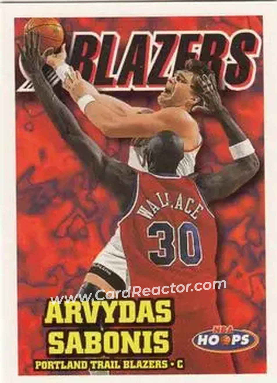 Front of Arvydas Sabonis