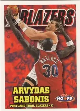 1997-98 Hoops #126 Arvydas Sabonis