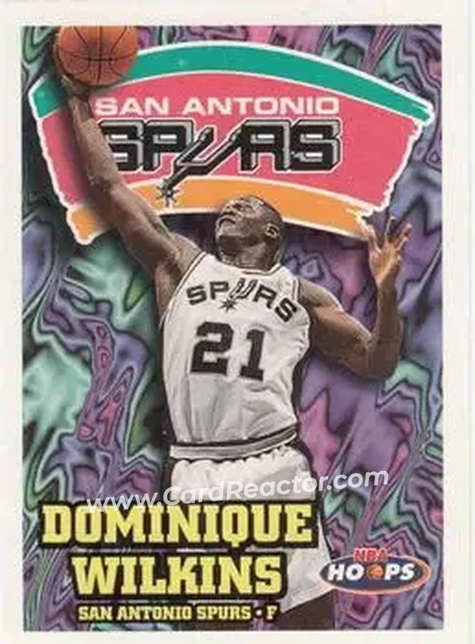 Front of Dominique Wilkins
