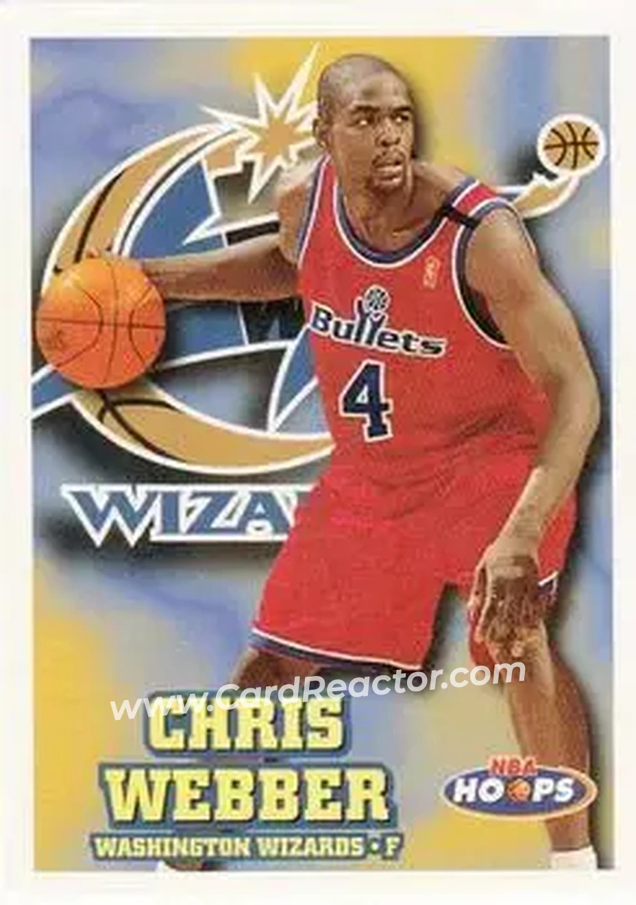Front of Chris Webber
