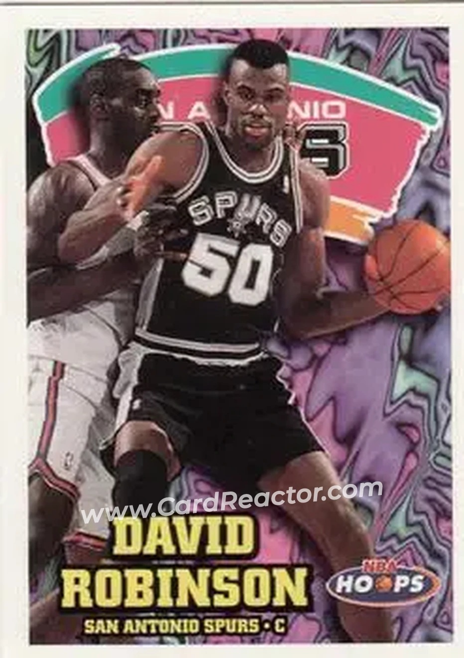Front of David Robinson