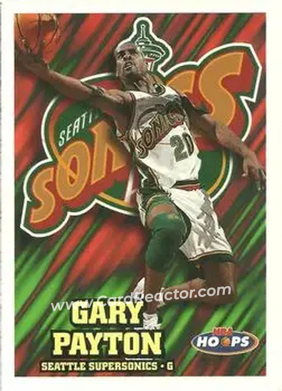 Front of Gary Payton