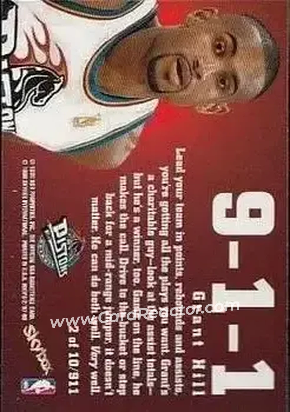 Back of Grant Hill