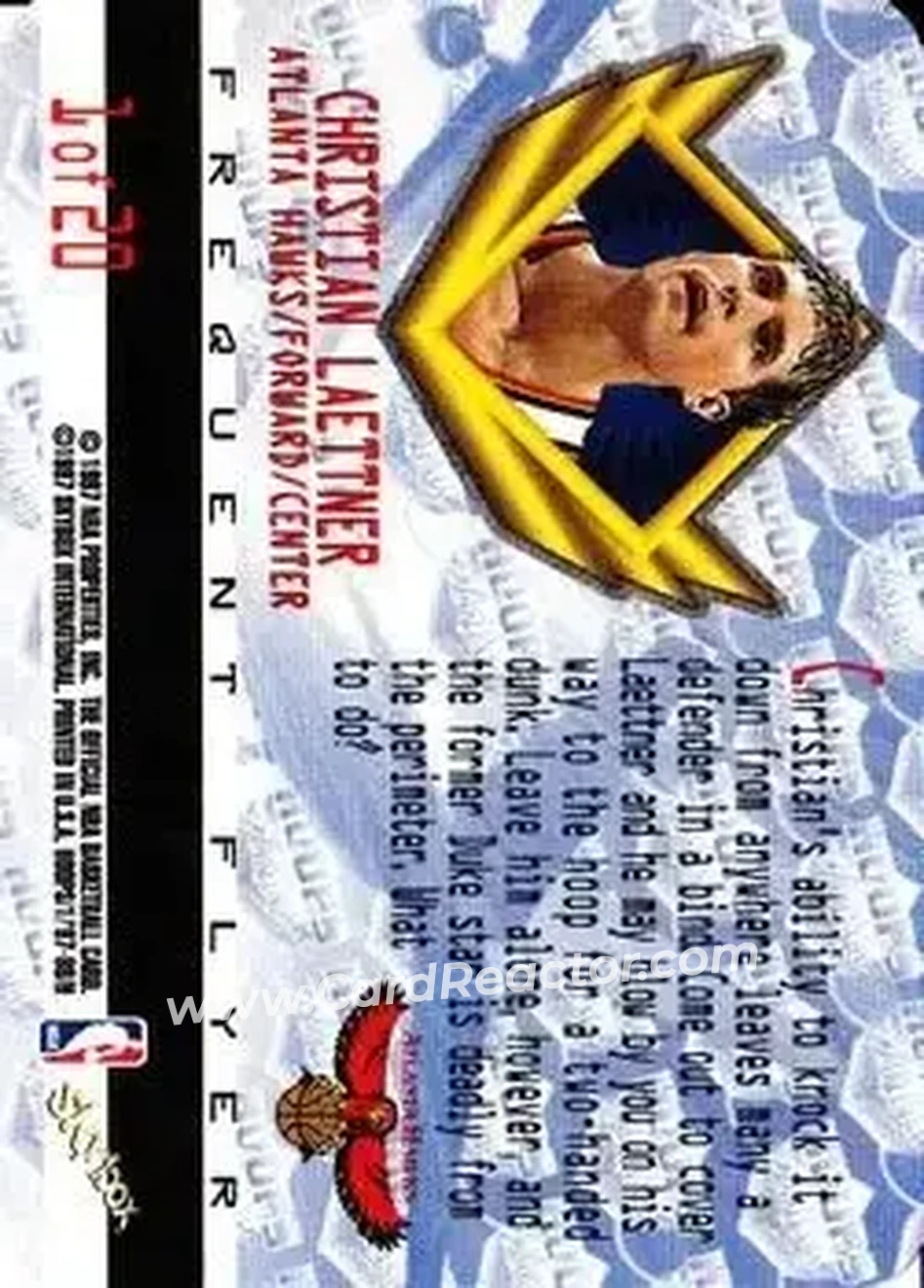 Back of Christian Laettner