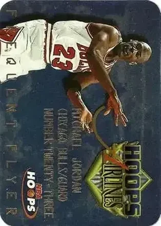 1997-98 Hoops #4 Frequent Flyer Club Michael Jordan
