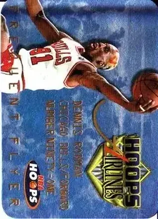 1997-98 Hoops #5 Frequent Flyer Club Dennis Rodman