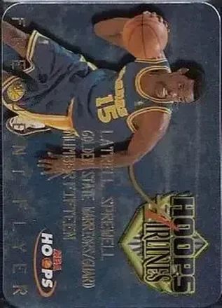 1997-98 Hoops #7 Frequent Flyer Club Latrell Sprewell