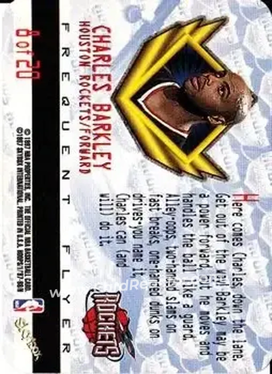 Back of Charles Barkley