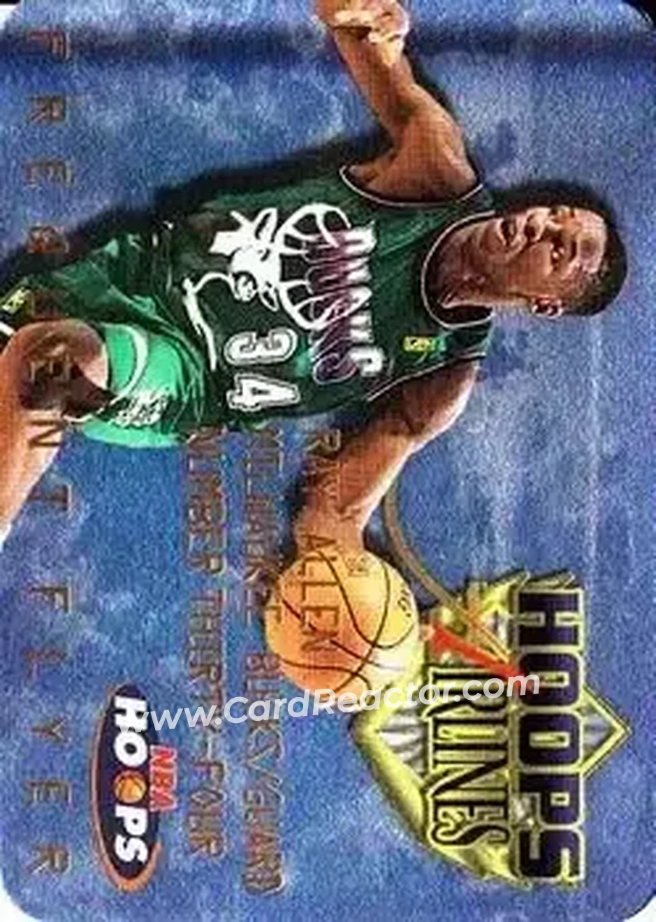 Front of Ray Allen