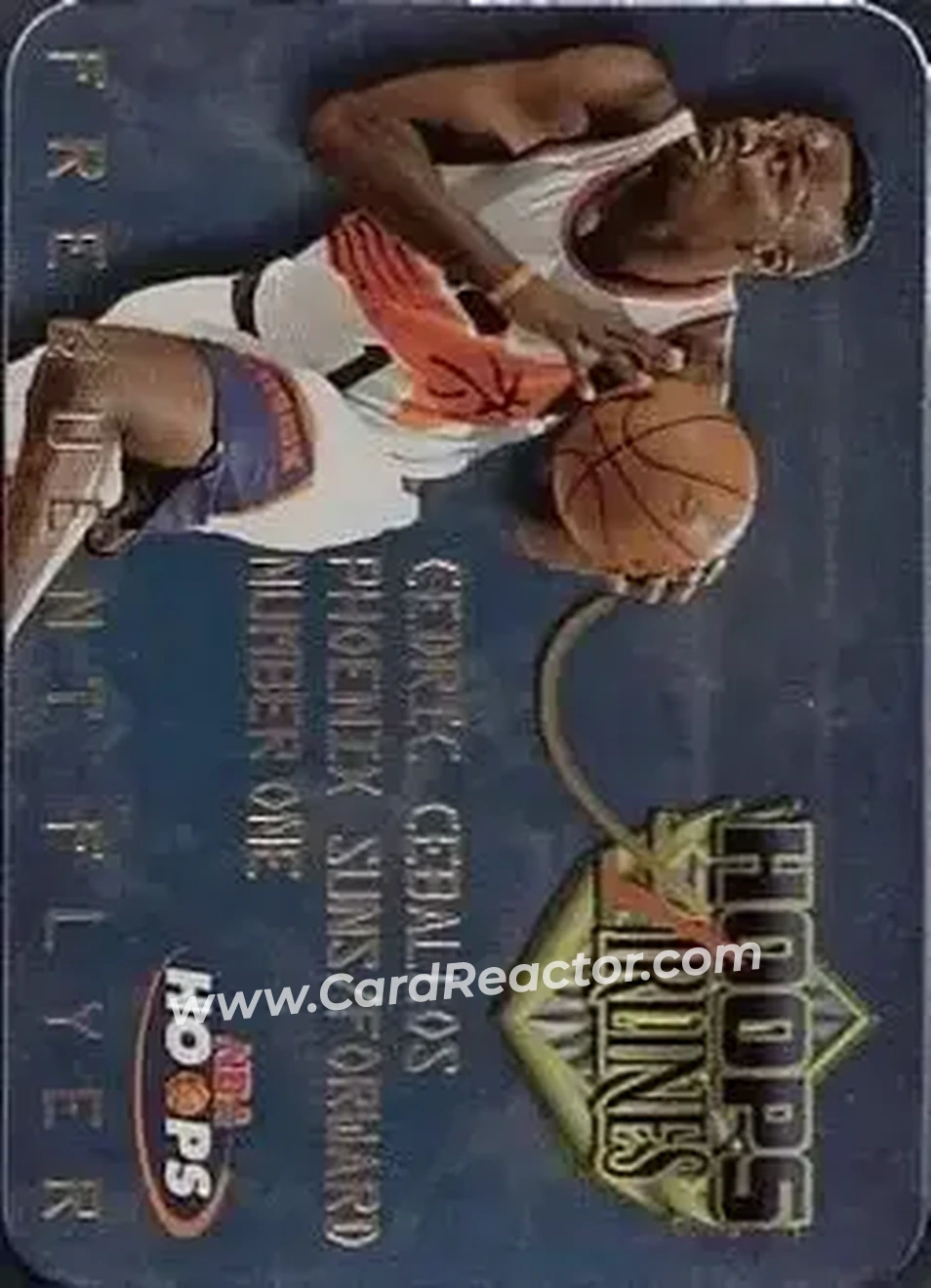 Front of Cedric Ceballos
