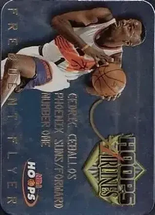 1997-98 Hoops #16 Frequent Flyer Club Cedric Ceballos