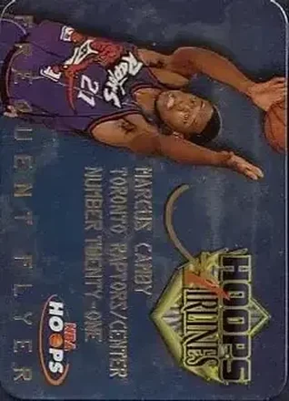 1997-98 Hoops #18 Frequent Flyer Club Marcus Camby