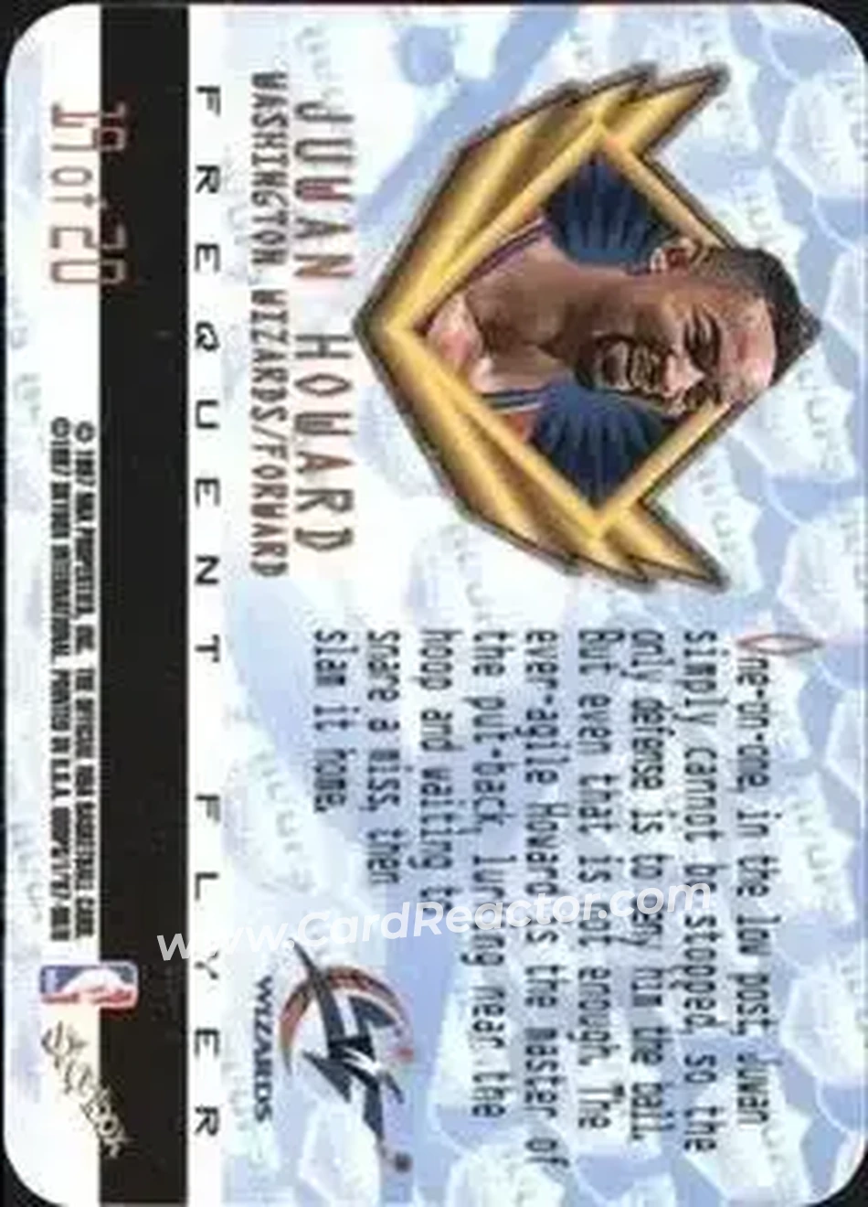 Back of Juwan Howard