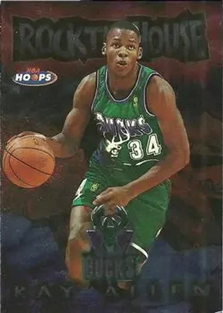1997-98 Hoops #7 RTH Rock the House Ray Allen