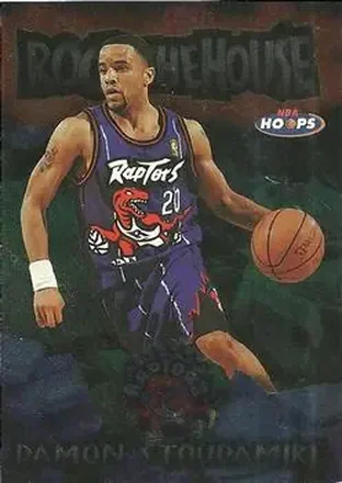 1997-98 Hoops #8 RTH Rock the House Damon Stoudamire