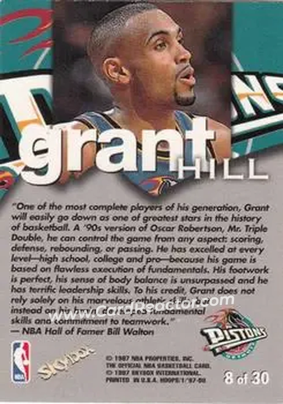 Back of Grant Hill