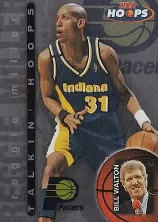 1997-98 Hoops #12 Talkin' Hoops Reggie Miller
